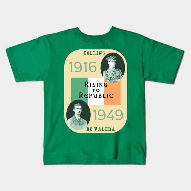 Rising to Republic: for a United Ireland #4 Kids T-Shirt by Spine Film